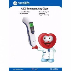 Mesilife - A200 Temassız Ateş Ölçer Mesi - Medikaltec - Temassız Ateş Ölçer Medikaltec8327 - Görsel 1 (Ön görünüm)