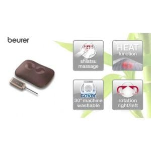 Shiatsu Masaj yastığı Beurer MG 147 Shia - Medikaltec Shiatsu Masaj Yastığı MG