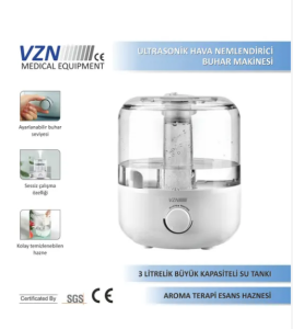 Medikaltec Hava Nemlendirici Buhar Makinesi MS-008
