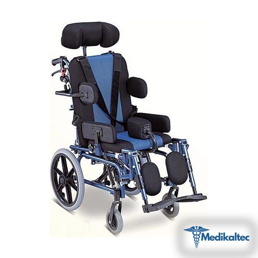 Medikaltec M958L 44 cm Özellikli Yetişkin Tekerlekli Sandalye - Görsel 1
