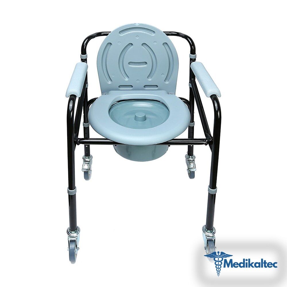 Medikaltec Ky696 Tekerlekli Tuvaletli Banyo Sandalyesi Medikaltec2683 - Görsel 1 (Ön görünüm)