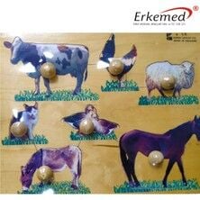 Medikaltec Hayvan Figürlü Çocuk Zeka Gel - Medikaltec Hayvan Figürlü Çocuk Zeka Geliştirici Puzzle