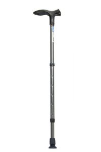 Medikaltec F-SOFT STEP Baston Siyah (Medikaltec1676) - Görsel 2 (Ön görünüm)