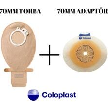 Coloplast Kolostomi Torbası 70mm 10387 + - Coloplast Kolostomi Torbası 70mm + Adaptörü 70mm - 1 Adet