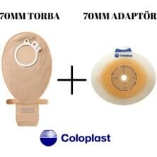 Coloplast Kolostomi Torbası 70mm 10387 + - Coloplast Kolostomi Torbası 70mm + Adaptörü 70mm - 1 Adet