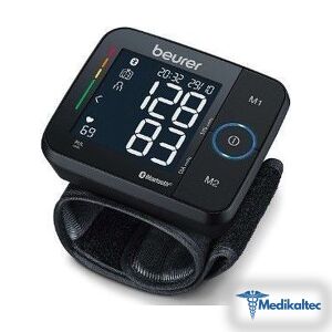 Medikaltec Bc 54 Bluetooth Bağlantılı Tam Otomatik Bilekten Ölçen Tansiyon Aleti Medikaltec4688 - Görsel 2 (Ön görünüm)
