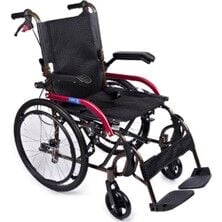 Gk863laj-20 Jet Black Transfer Alüminyum - Gk863laj- Jet Black Transfer Alüminyum Tekerlekli Sandalye