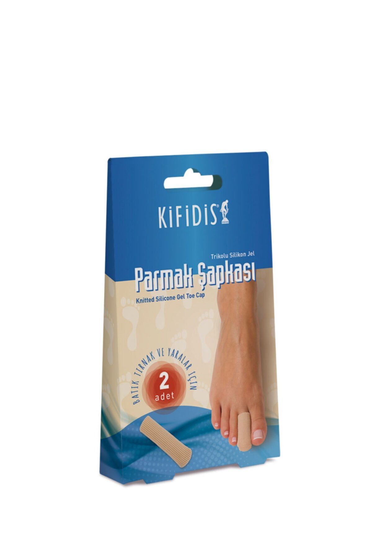 Medikaltec F-33-02/04 Trikolu Silikon Jel Parmak Şapkası Medikaltec2694 - Görsel 1 (Ön görünüm)