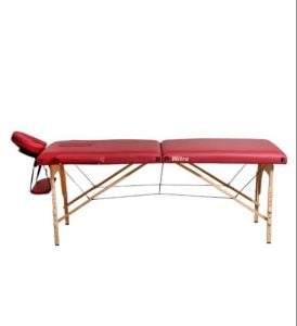Kırmızı 2 Parçalı Katlanabilir Masaj Yat - Kırmızı 2 Parçalı Katlanabilir Masaj Yatağı