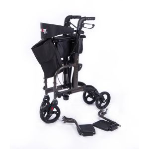 Comfort Plus Dm9124 Lüx Ayak Pedallı Alü - Medikaltec Lüx Ayak Pedallı Alüminyum Rolatör Medikaltec9367 - Görsel 3 (Ön…