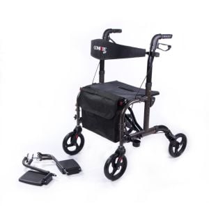 Comfort Plus Dm9124 Lüx Ayak Pedallı Alü - Medikaltec Lüx Ayak Pedallı Alüminyum Rolatör