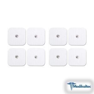 Pakette 8 Adet Compex Performance 5 x 5 - Medikaltec Pakette 8 Adet Performance 5 x 5 cm Çıtçıtlı Elektrot - Görsel 1