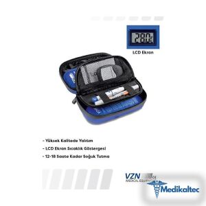 Medikaltec İnsülin Taşıma Çantası -2114 Medikaltec4706 - Görsel 2 (Ön görünüm)