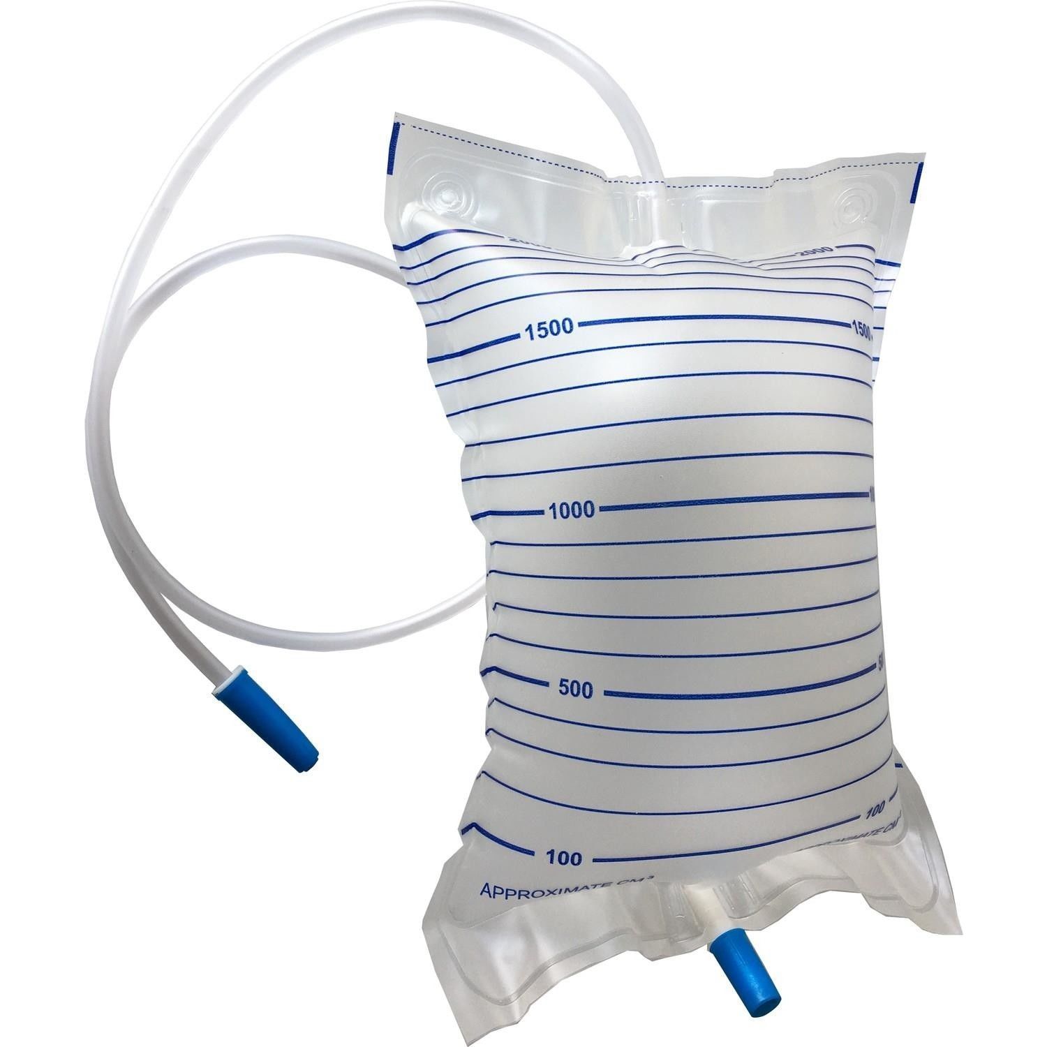 Musluklu Idrar Torbası 2000ML 10 AdİDRAR - Medikaltec Musluklu Idrar Torbası Ad Medikaltec8360 - Görsel 1 (Ön görünüm)