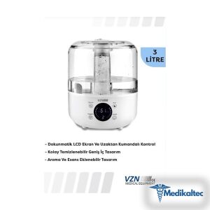 Medikaltec Hava Nemlendirici Buhar Makinesi MS-008D Medikaltec4708 - Görsel 2 (Ön görünüm)