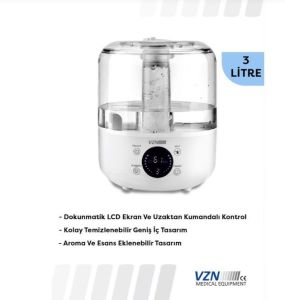 Medikaltec Hava Nemlendirici Buhar Makinesi MS-008D Medikaltec4708 - Görsel 2 (Ön görünüm)
