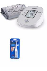 Medikaltec M2 Basic Dijital Koldan Tansiyon Aleti + Omron Flex Smart Çubuk Ateş Ölçer