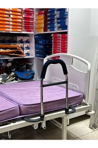 Medikaltec Yatak Yanı Tutunma Barı Yatak Destek Barı