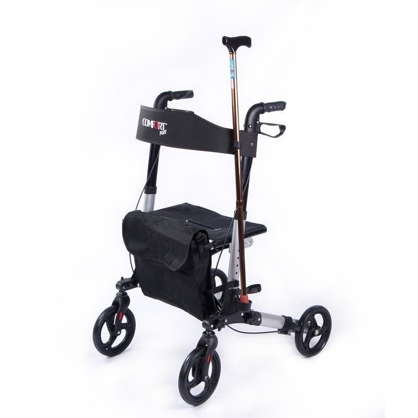 Medikaltec 9102 Gümüş Lüx Alüminyum Rolatör Medikaltec4711 - Görsel 1 (Ön görünüm)