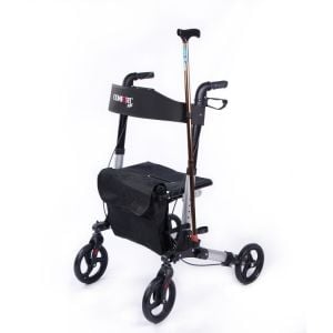 Medikaltec 9102 Gümüş Lüx Alüminyum Rolatör Medikaltec4711 - Görsel 1 (Ön görünüm)