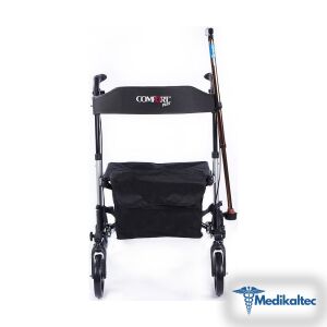 Medikaltec 9102 Gümüş Lüx Alüminyum Rolatör Medikaltec4711 - Görsel 2 (Ön görünüm)
