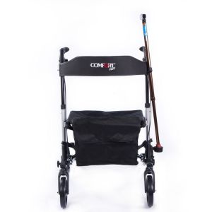 Medikaltec 9102 Gümüş Lüx Alüminyum Rolatör Medikaltec4711 - Görsel 2 (Ön görünüm)