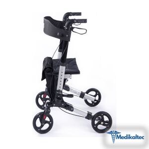 Medikaltec 9102 Gümüş Lüx Alüminyum Rolatör Medikaltec4711 - Görsel 3 (Ön görünüm)