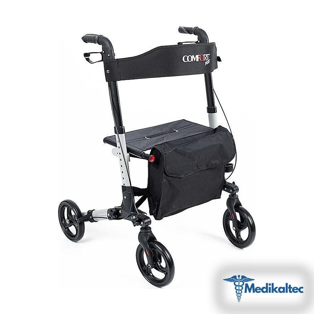 Medikaltec 9102 Gri Lüx Alüminyum Rolatör Medikaltec4712 - Görsel 1 (Ön görünüm)
