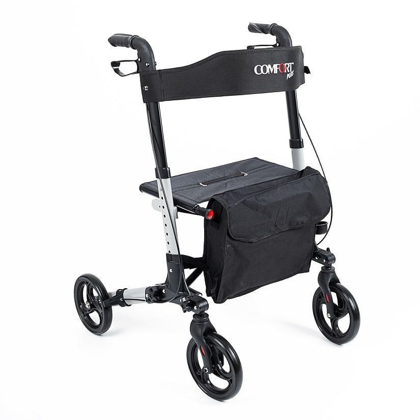 Medikaltec 9102 Gri Lüx Alüminyum Rolatör Medikaltec4712 - Görsel 1 (Ön görünüm)