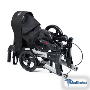 Medikaltec 9102 Gri Lüx Alüminyum Rolatör Medikaltec4712 - Görsel 4 (Ön görünüm)