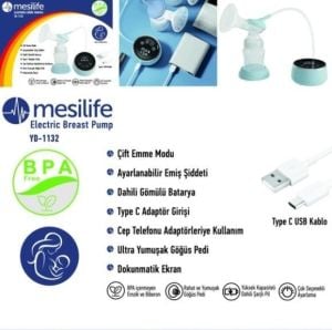 Medikaltec  YD-1132 Elektrikli Göğüs Süt Pompası