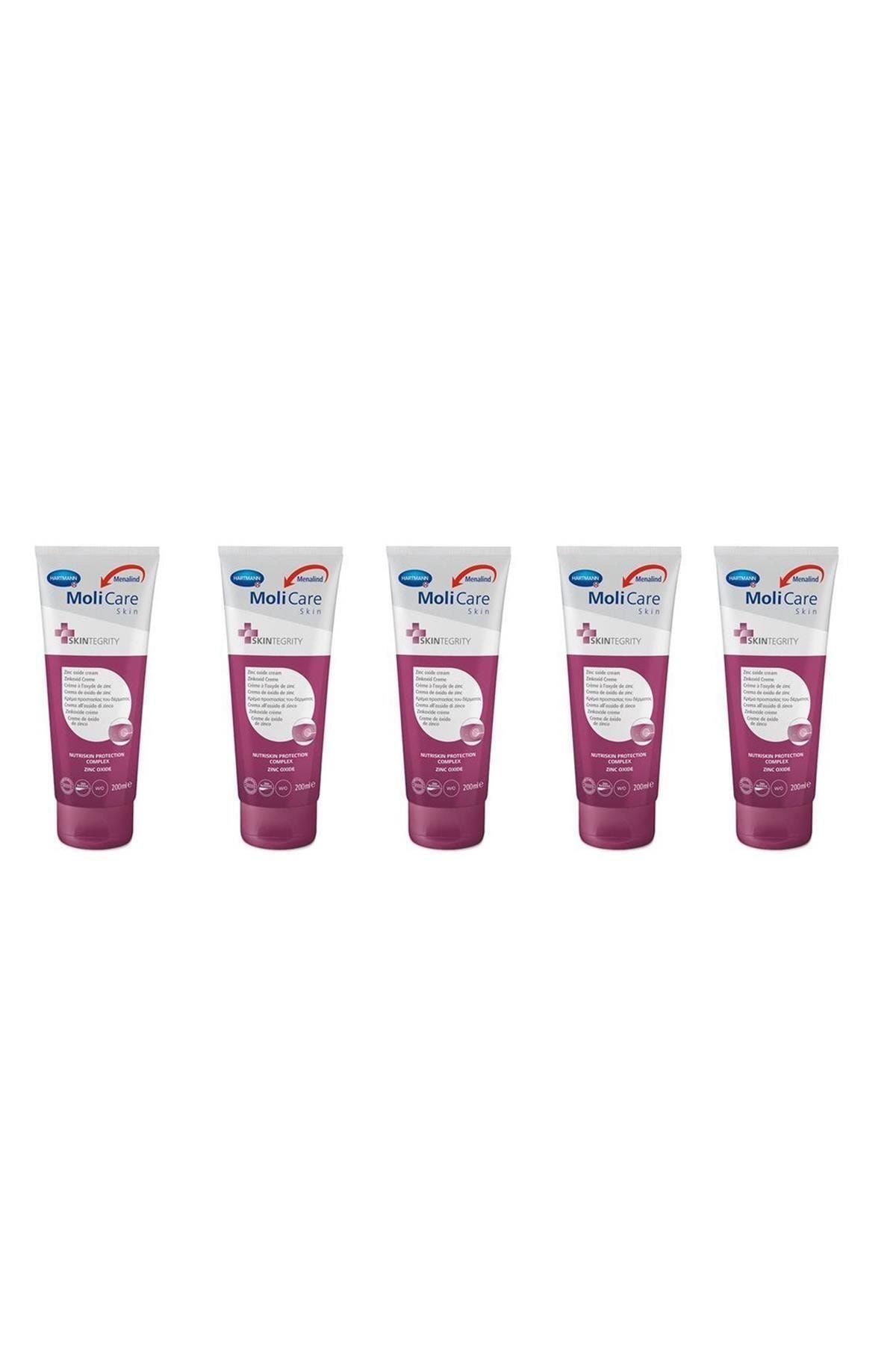 Medikaltec Molicare Skin Koruyucu Krem Çinkolu 5'li Set 200 ml
