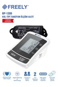 Medikaltec Pilli Koldan Türkçe Konuşan Tansiyon Aleti Yeni Model Bp-1209 Kol Yok Dijital