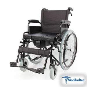 Medikaltec WG-M423 Klozetli Manuel Tekerlekli Sandalye - Görsel 1