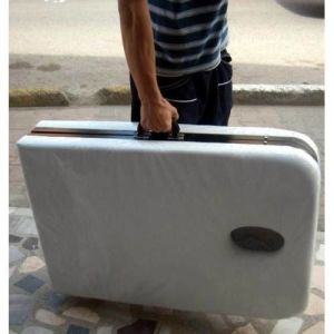 Katlanır Masaj Sedyesi Beyaz Renk 28 dan - Medikaltec Katlanır Masaj Sedyesi Beyaz Renk