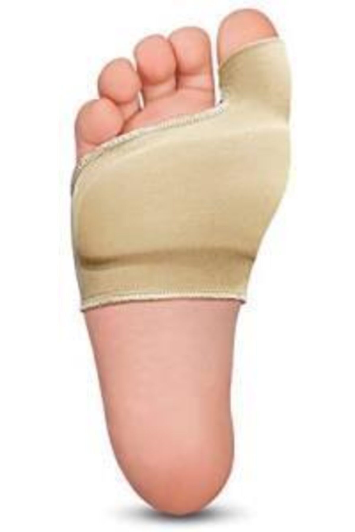 Medikaltec F-42-46/47 Kumaş Kaplı Silikon Metatars Ve Ayak Baş Parmak Hallux Valgus Koruyucu - Görsel 1