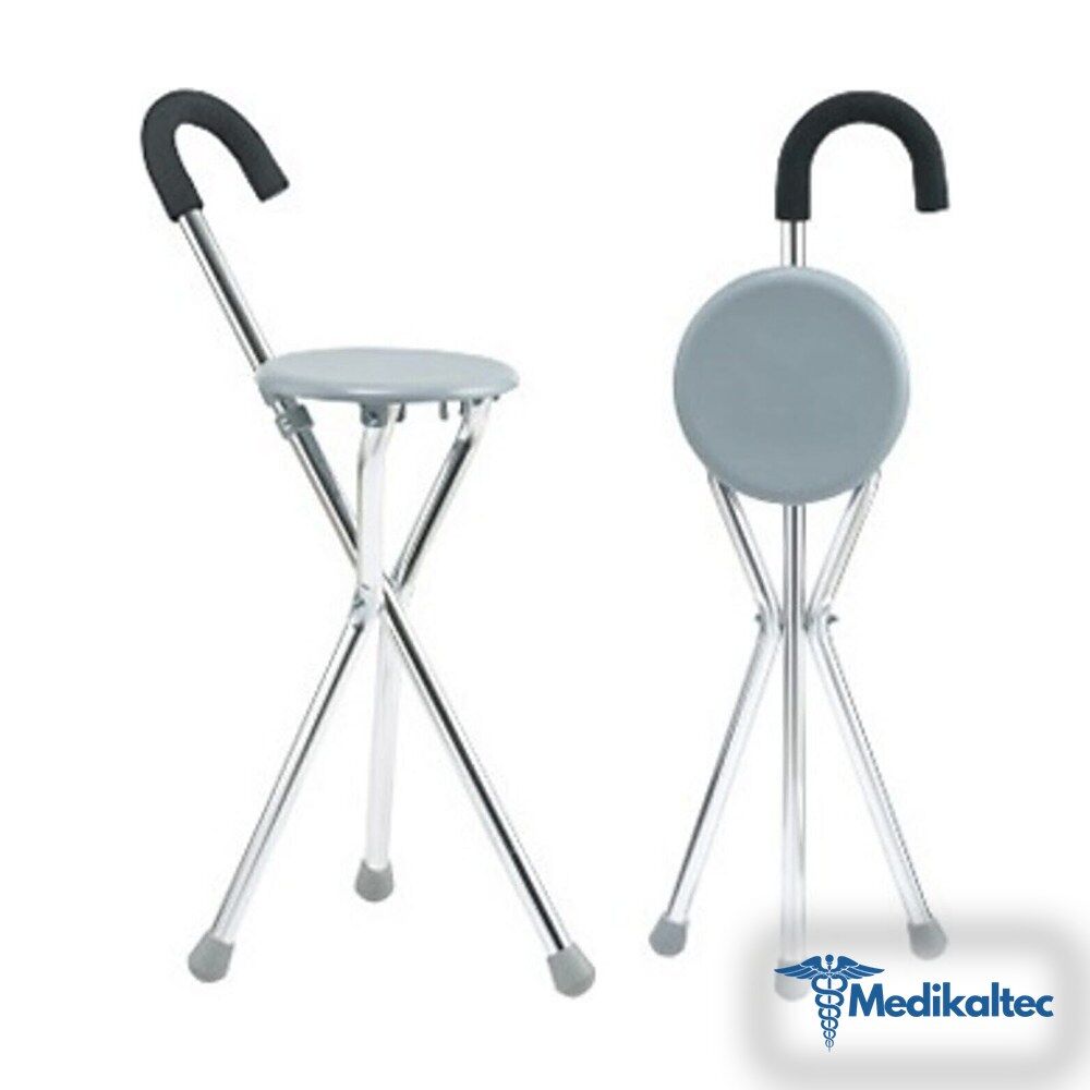Medikaltec Pr106 Oturaklı Alüminyum Medikal Baston Medikaltec2726 - Görsel 1 (Ön görünüm)