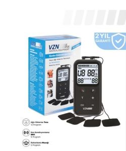 Vzn Tens Cihazı- Kombo Elektroterapi Cihazı 3'Ü 1 Arada EMS-TENS-MASAJ Özellikli