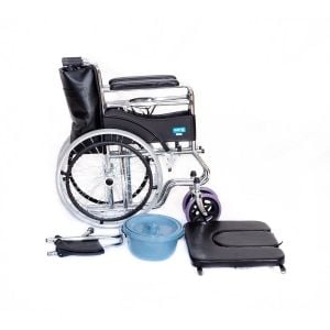 Comfort Plus Dm-680 Tuvalet Özellikli Te - Medikaltec - Tuvalet Özellikli Tekerlekli Sandalye