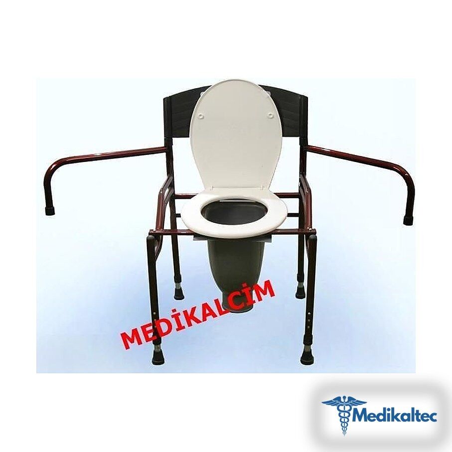 Hasta Oturağı Taharetlenmenin en kolay y - Medikaltec Hasta Oturağı Medikaltec7233 - Görsel 1 (Ön görünüm)