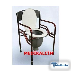 Hasta Oturağı Taharetlenmenin en kolay y - Medikaltec Hasta Oturağı Medikaltec7233 - Görsel 2 (Ön görünüm)