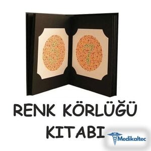 İshihara Kitabı RENK KÖRLÜĞÜ TEST KİTABI - Medikaltec İshihara Kitabı Medikaltec8392 - Görsel 1 (Ön görünüm)