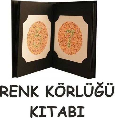 İshihara Kitabı RENK KÖRLÜĞÜ TEST KİTABI - Medikaltec İshihara Kitabı