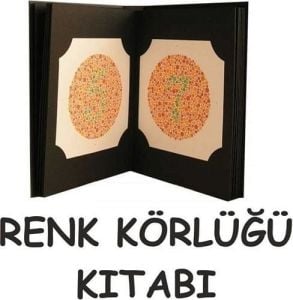 İshihara Kitabı RENK KÖRLÜĞÜ TEST KİTABI - Medikaltec İshihara Kitabı