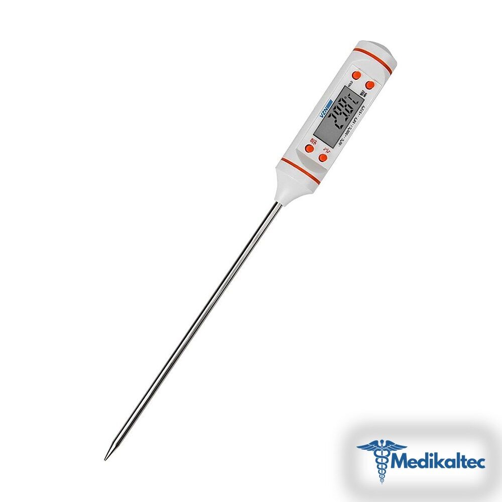 Medikaltec Digital Gıda Termometresi Yoğurt, Mama, Süt, Çorba, Et Sıcaklık Ölçer TP-101 - Görsel 1