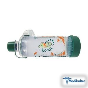 Medikaltec Aerochamber Yeşil Maskesiz BOYZ Medikaltec5931 - Görsel 1 (Ön görünüm)