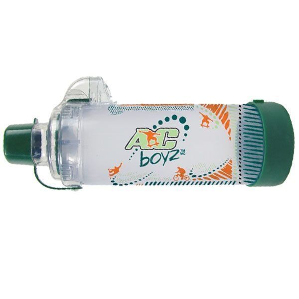 Medikaltec Aerochamber Yeşil Maskesiz BOYZ Medikaltec5931 - Görsel 1 (Ön görünüm)