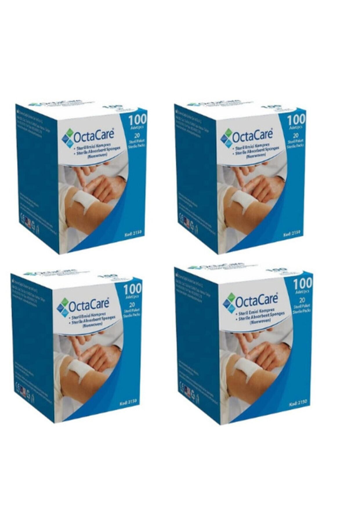 Medikaltec Steril Emici Kompres Gazlı Bez 7,5x7,5cm 400 Adet Medikaltec2749 - Görsel 1 (Ön görünüm)