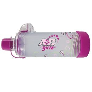 Aerochamber Kırmızı Maskesiz AC GİRLZ - Medikaltec Aerochamber Kırmızı Maskesiz AC GİRLZ