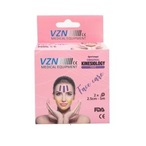 Yüz Germe Bandı Kinesio Bant Özellikler - Medikaltec Yüz Germe Bandı Kinesio Bant Medikaltec9418 - Görsel 2 (Ön görünüm)